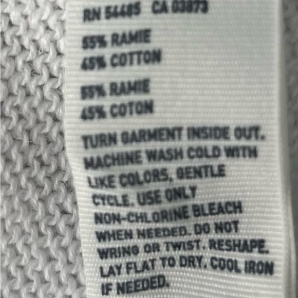 American Eagle Outfitters White Ribbed Cropped Tank Top - Picture 6 of 10